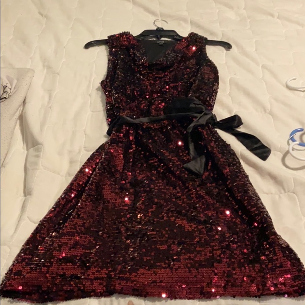 Gorgeous Red Sequin Dress!